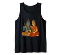 Signore Shiva Durga Dio indù Mahadeva Dea Parvati Canotta