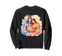 Signore Shiva Durga Dio indù Mahadeva Dea Parvati Felpa