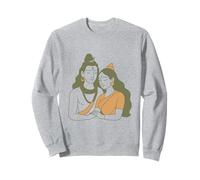 Signore Shiva Durga Dio indù Mahadeva Dea Parvati Felpa