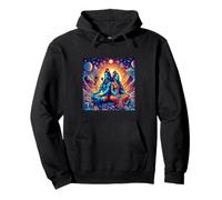 Signore Shiva Durga Dio indù Mahadeva Dea Parvati Felpa con Cappuccio