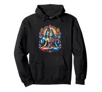 Signore Shiva Durga Dio indù Mahadeva Dea Parvati Felpa con Cappuccio
