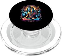 Signore Shiva Durga Dio indù Mahadeva Dea Parvati PopSockets PopGrip per MagSafe