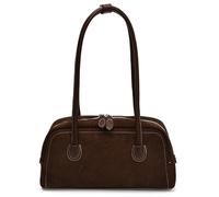 Signori Boston Boston Borse Elegant Boston Pulnamio in pelle vintage (caffè) (caffè)
