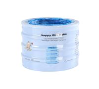 Signstek Ricarica compatibile Foppapedretti Angelcare & Litter Locker II (4pz) - Sacchetti Antiodore. NON compatibile Dress up/XL/Classic XL/Tommee Tippee