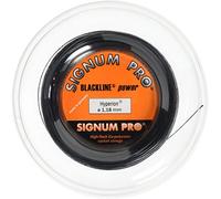 Signum Pro Still in Black Corde di Racchetta di Tennis, Hyperion, Nero