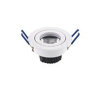 Sigor Argent Faretto da incasso LED, bianco - 5 W - dim to warm