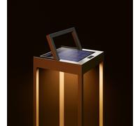 Sigor Lampada LED solare Numove, grigio grafite, altezza 32,5 cm Sigor