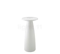 Sigor Lampada LED accu da tavolo Nuflair, IP54, bianco Sigor