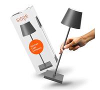 Sigor Nuindie Lampada da tavolo LED, antracite