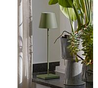Sigor Nuindie Lampada da tavolo LED, verde abete
