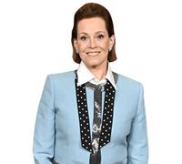 Sigourney Weaver (Blue Blazer) Half Body Buddy Cutout
