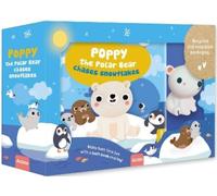 Sigrid Martinez Poppy the Polar Bear Chases Snowflakes (Mixed Media Product)