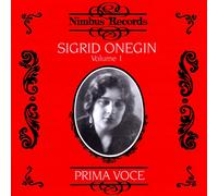 Sigrid Onegin Vol. 1-1911-1914 (CD) Album