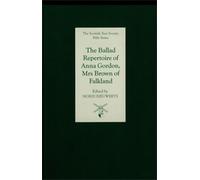 Sigrid Rieuwert The Ballad Repertoire of Anna Gordon, Mrs Bro (Copertina rigida)