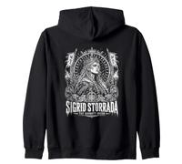 Sigrid Storrada - La Leggenda Nordico vichinga Felpa con Cappuccio