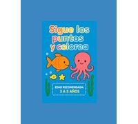 Sigue los puntos y colorea: Animales del oceano