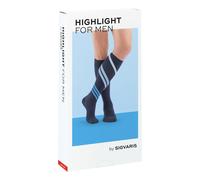 Sigvaris highlight men gambaletto lungo punta chiusa marine l