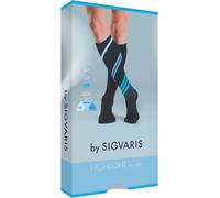 sigvaris highlight men gambaletto normale punta chiusa black xl