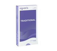 Sigvaris SIGVARIS 504 CCL3 GAMBALETTO TRADITIONAL LUNGO PUNTA APERTA BEIGE M PLUS
