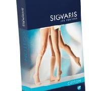 Sigvaris SIGVARIS COTTON MED CCL2 MONOCOLLANT SINISTRO LUNGO NATURE PUNTA APERTA S