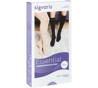 sigvaris srl Sigvaris cotton ccl1 gambaletto lungo nero punta aperta s plus