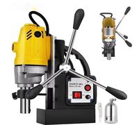 SIHAO 1100W MD40 Trapano magnetico a colonna 40mm Altezza regolabile Trapano da banco elettrico Ingegneria Acciaio Strumento per la lavorazione dei metalli MD40