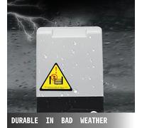 SIHAO 1300LBS Apricancello scorrevole automatico Operatore elettrico per porta del garage con 2 chiavi e rack da 4 m Utilizzare per la scuola di fabbrica di hotel