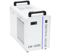 SIHAO CW5000 CW5200 Raffreddatore d'acqua industriale per macchina da taglio per incisione CO2 Raffreddamento tubo laser 40W 50W 60W 80W
