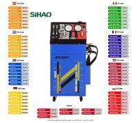 SIHAO DC 12V Trasmissione automatica Liquido a filo Macchina per lo scambio Dispositivo di lavaggio Scambiatore di liquido per ingranaggi 0-60PSI Cambio olio cambio