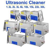 Sihao Pulitore Ad Ultrasuoni Pulitore Ad Ultrasuoni Macchina Per La Pulizia Ad Ultrasuoni Portatile 1.3L-30L Lavastoviglie Per La Casa Protesi Occhiali