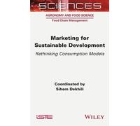 Sihem Dekhili Marketing for Sustainable Development (Copertina rigida)