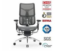 Sedia ergonomica SIHOO Doro S300 - Braccioli 6D - Supporto lombare dinamico - Esperienza di gravità zero - Nero - Nouvo