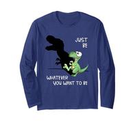 Sii Chi Vuoi Essere Il burattino Ombra di Dinosauro T-Rex Maglia a Manica