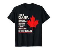 Sii Come Il Canada Umorismo Politico Sovranità Canadese Satira Maglietta