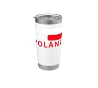 Sii come la Polonia - stile polen Bicchiere termico in acciaio inox doppia parete