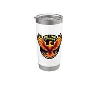 Sii come una fenice ascesa dalle tue ceneri ogni volta che Fire Bird Bicchiere termico in acciaio inox doppia parete