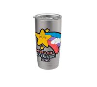 Sii come una stella Umorismo sarcastico distante e morente Bicchiere termico in acciaio inox doppia parete