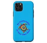 Sii comodo nel tuo guscio: Tie Dye Sea Turtle Design Custodia per iPhone 11 Pro