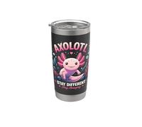 SII DIVERSO Axolotl Design Ispirante Bicchiere termico in acciaio inox doppia parete