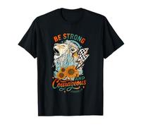 Sii Forte e Coraggioso Joshua 1:9 Lion Design Maglietta