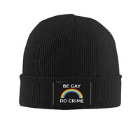 Sii Gay E Commetti Un Crimine Donna Uomo Invernale Cappelli Antivento Caldo Berretto Leggero Berretti Invernale per Sci Inverno All'Aperto