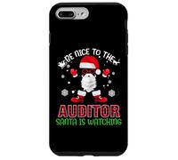 Sii gentile con il revisore dei conti Babbo Natale sta Custodia per iPhone 7 Plus/8 Plus
