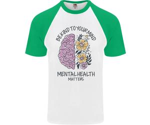 Sii Gentile Con La Tua Mente Maglietta Da Baseball S/S Uomo