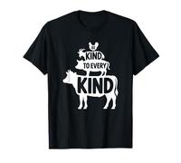 Sii Gentile con Ogni Tipo - Funny Vegan Maglietta