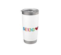 Sii gentile con un cuore Bicchiere termico in acciaio inox doppia parete