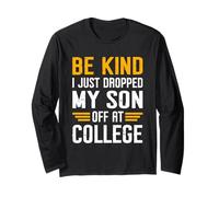 Sii Gentile Ho Appena Lasciato Mio Figlio al College per la Famiglia Maglia a Manica