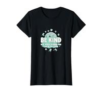 Sii Gentile in Un Mondo in Cui puoi Essere Qualsiasi Cosa Maglietta, Donna, Nero, XL
