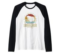 Sii gentile, potrei essere il tuo imbalsamatore un giorno divertente becchino Maglia con Maniche Raglan