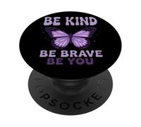 Sii gentile Sii coraggioso Sii farfalla PopSockets PopGrip Adesivo
