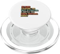 Sii gentile: tutti stanno combattendo una battaglia di cui PopSockets PopGrip per MagSafe